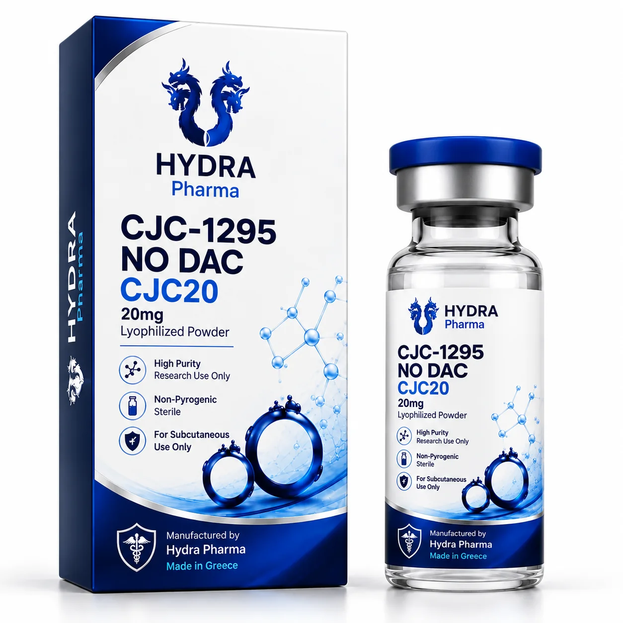 CJC-1295 No DAC 20 mg – CJC20
